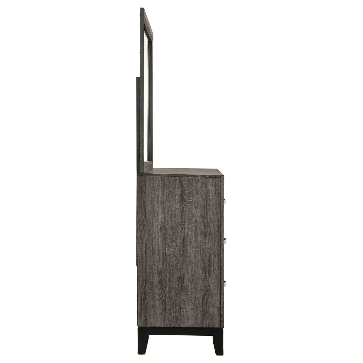 Cabrillo - 6 Drawer Dresser With Mirror - Gray