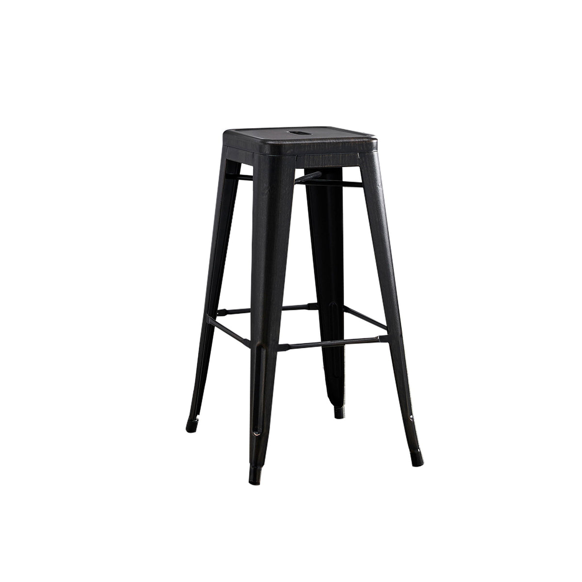 Backless Bar Stools (Set of 2) - Black