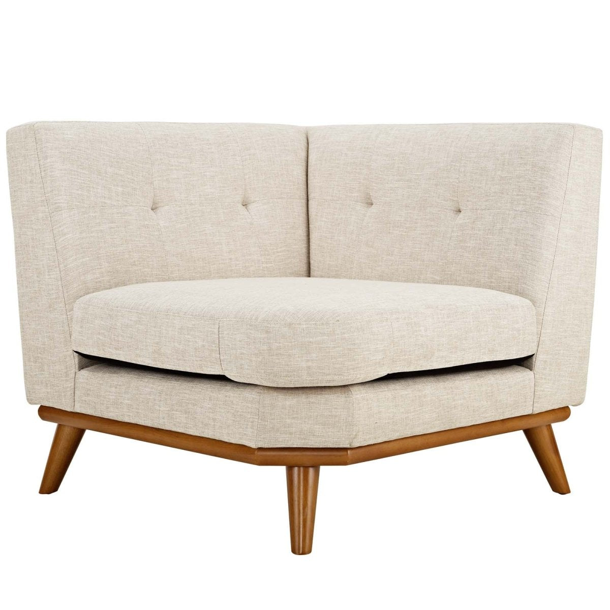 40 - Inch Upholstered Fabric Corner Sectional Chair - Living Room Furniture available at Alpine Outlets in Denver