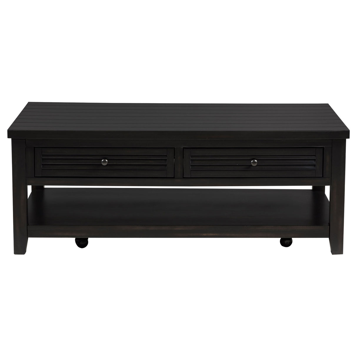 Sutter - 2 Piece Coffee And End Table Set - Dark Brown