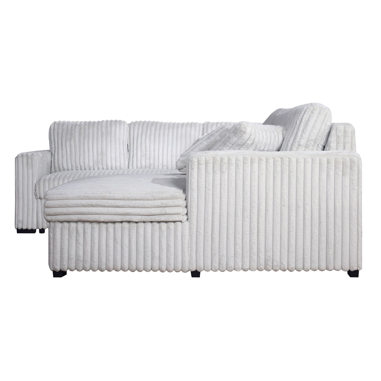 Bliss Sectional Sleeper with Storage Chaise