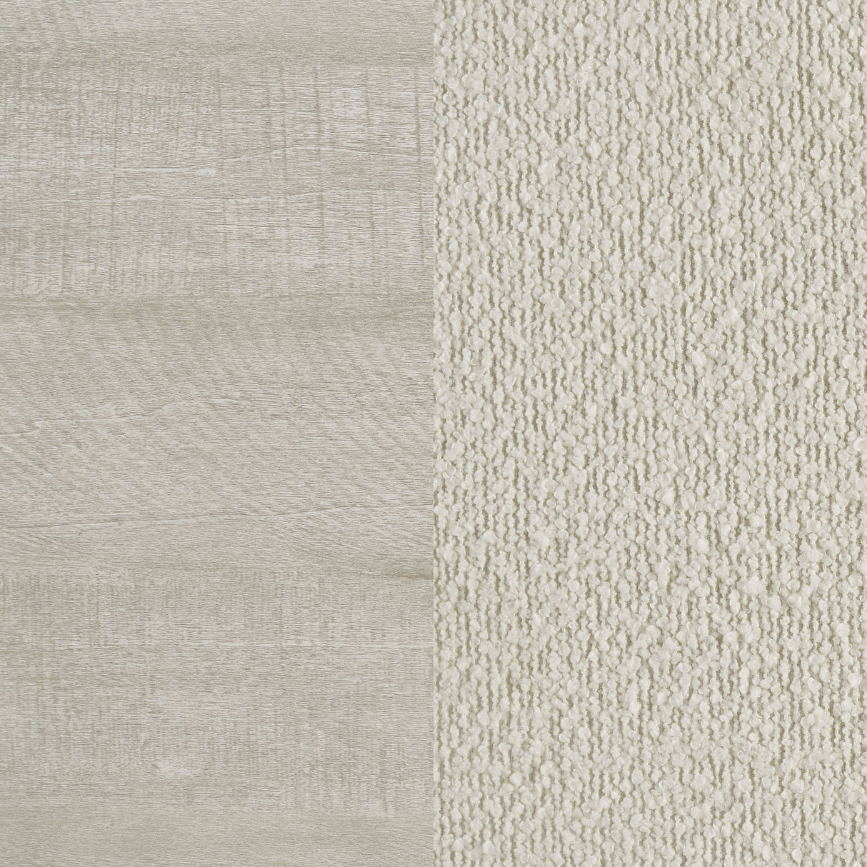 Strout - Queen Panel Bed With Upholstered Headboard - Rustic