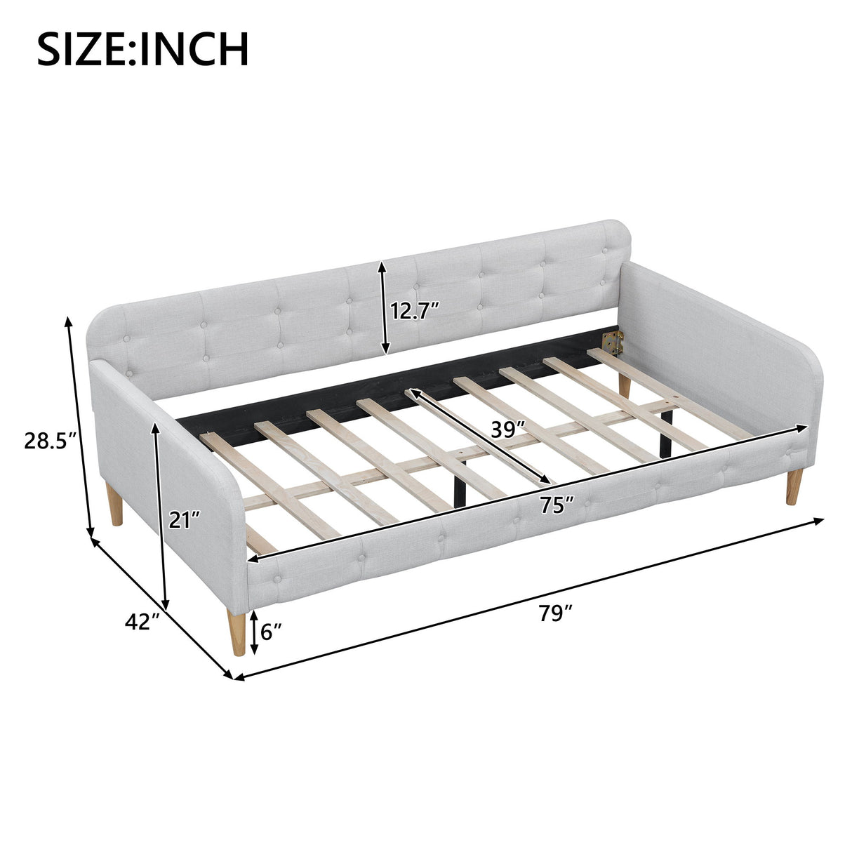 Upholstered Daybed