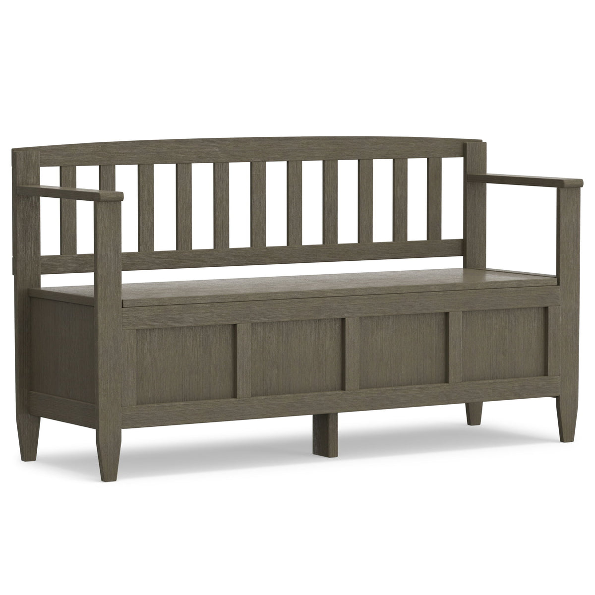 Brooklyn - Entryway Storage Bench - Farmhouse Gray