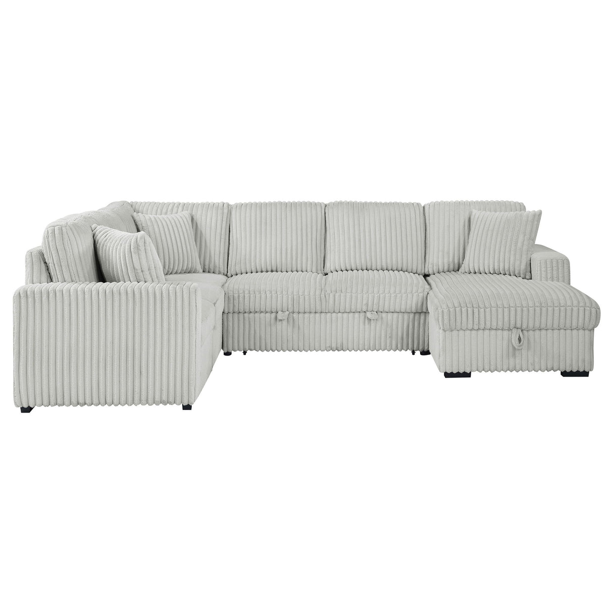 Thurston - Storage Sectional Sofa With Pop Up Bed