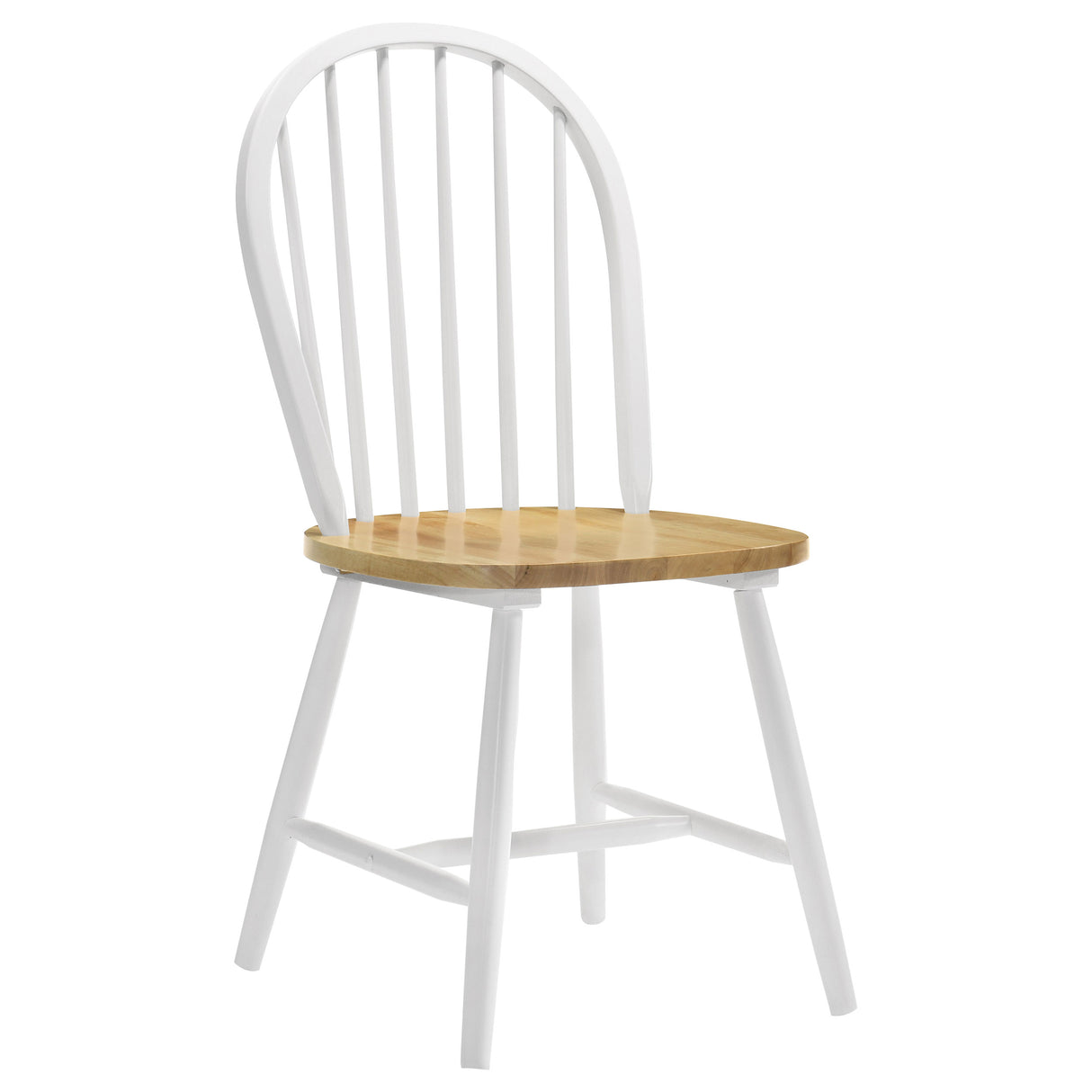 Allison 5-Piece Round Drop Leaf Dining Table Set, White