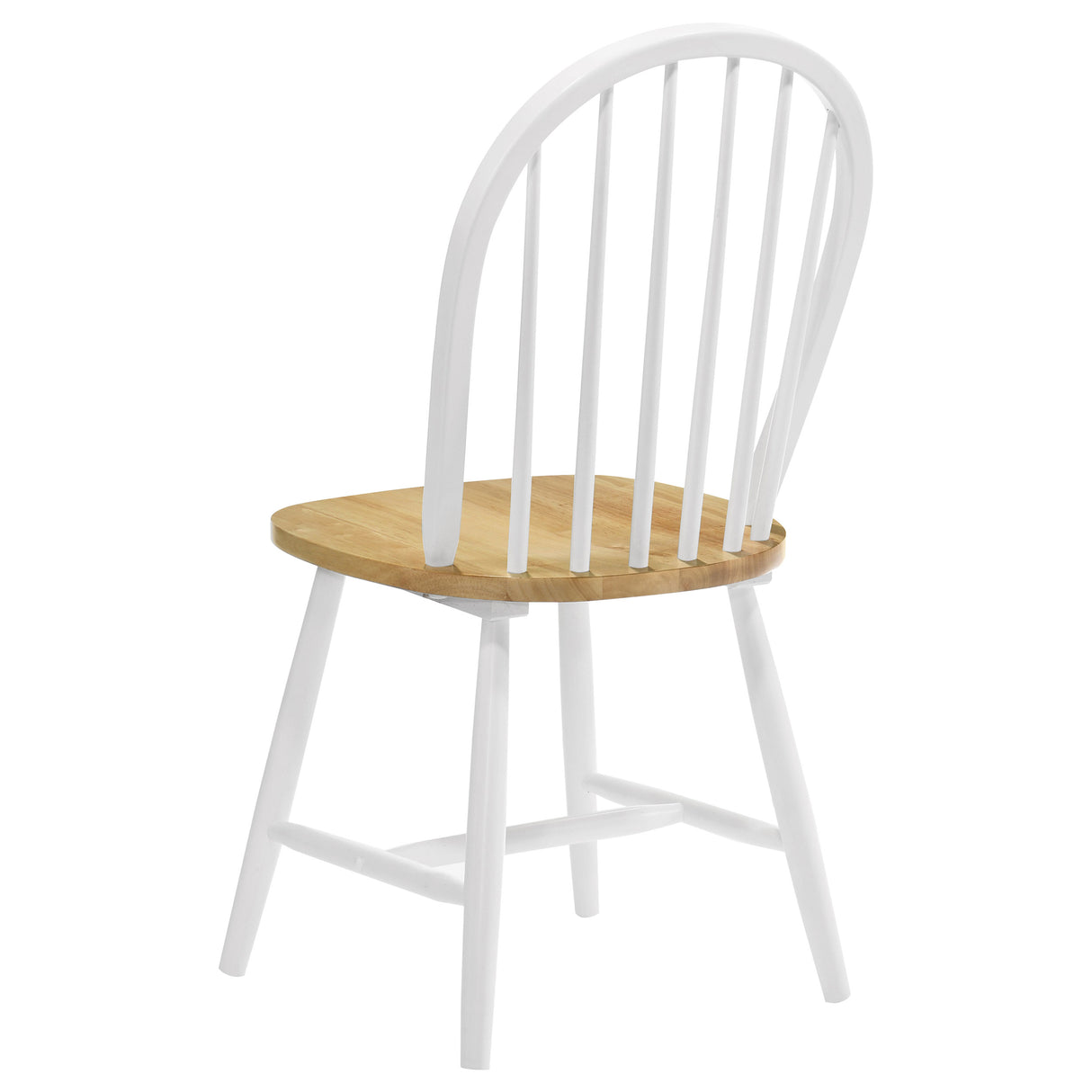 Allison 5-Piece Round Drop Leaf Dining Table Set, White
