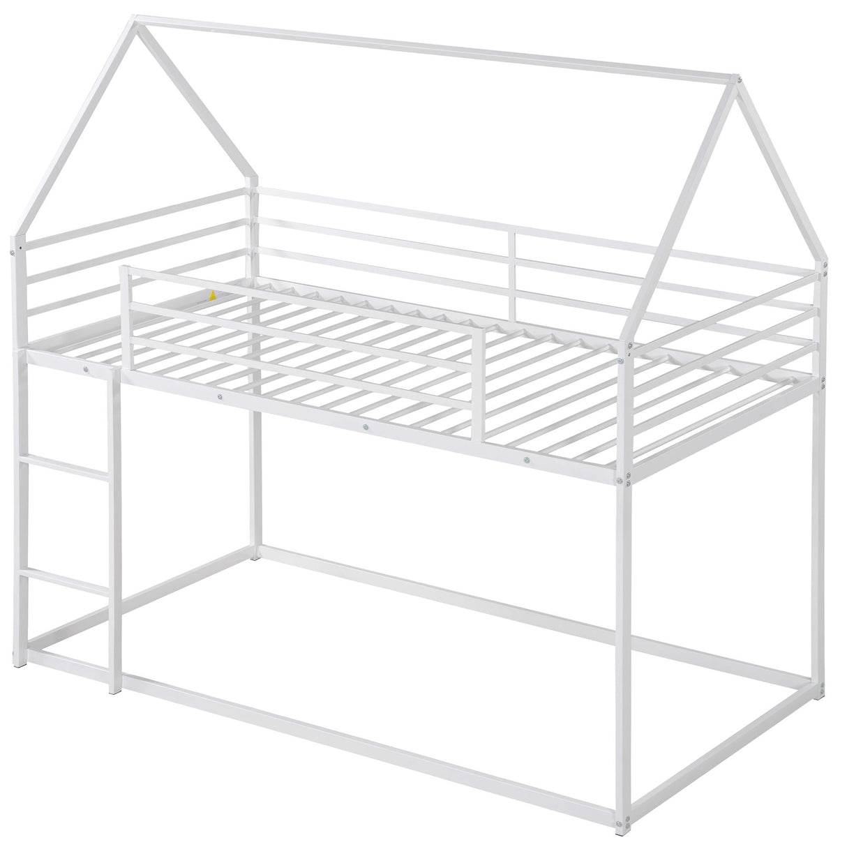House Bunk Bed With Built In Ladder