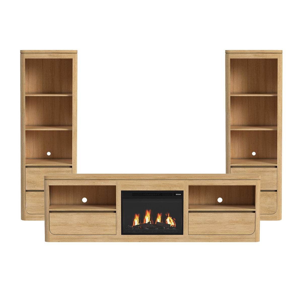 Rosalie - Entertainment Unit With 82" TV Console