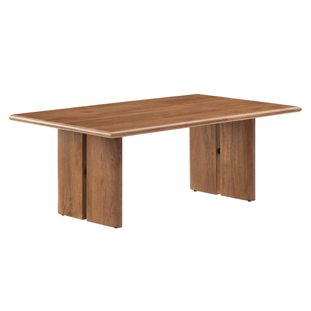 44 Inch Inviting Modern Farmhouse Mango Wood Coffee Table - Coffee Tables available at Alpine Outlets in Denver