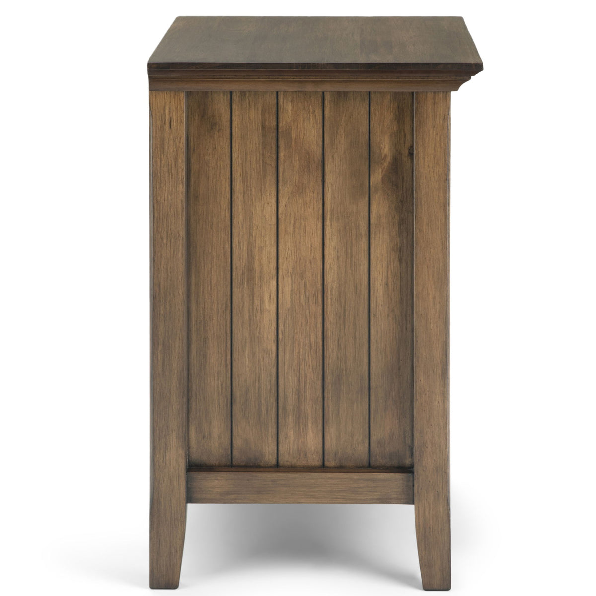 Acadian - Bedside Table - Rustic Natural Aged Brown