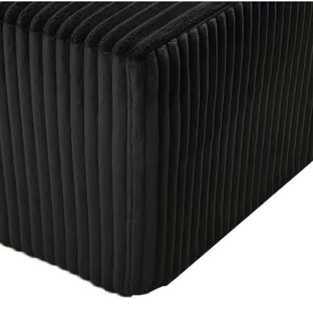 L - Shape Full Compressed Upholstered Sectional
