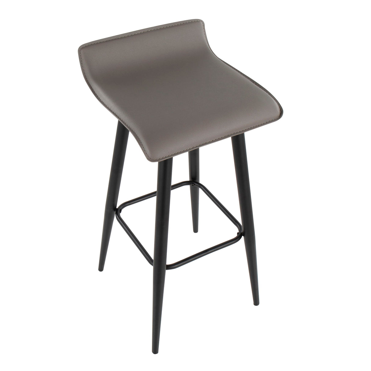 Ale - Contemporary Fixed Height Bar Stool (Set of 2)
