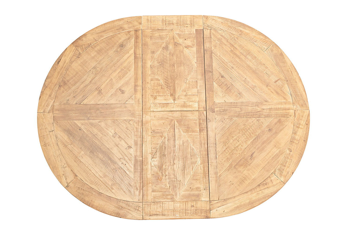 Manor House - Extension Round Table - Light Brown