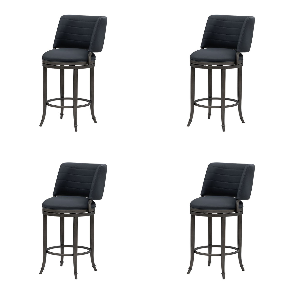 Torres - Upholstered Swivel Counter Height Barstool