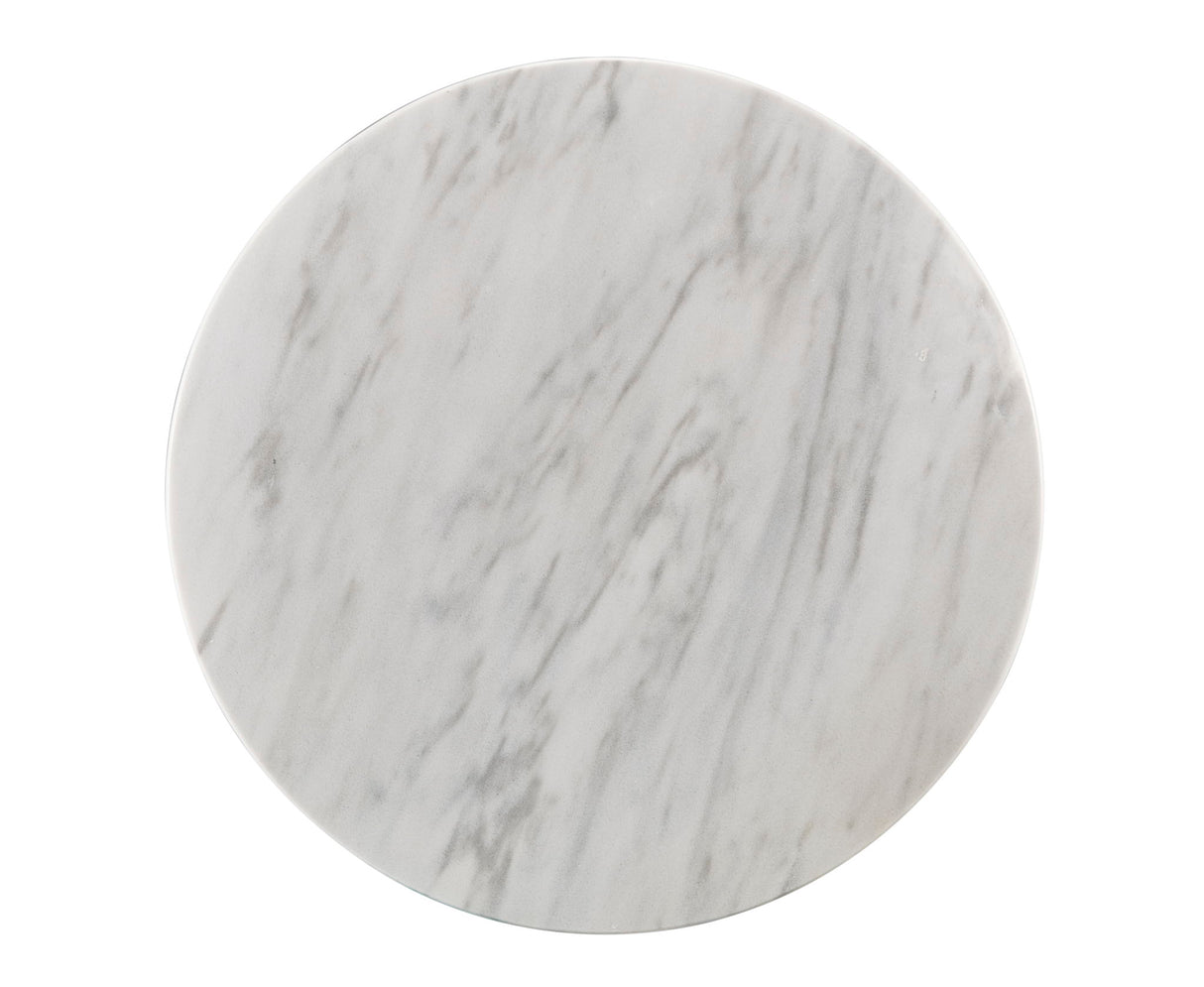 Elliston - Trumpet Table - White