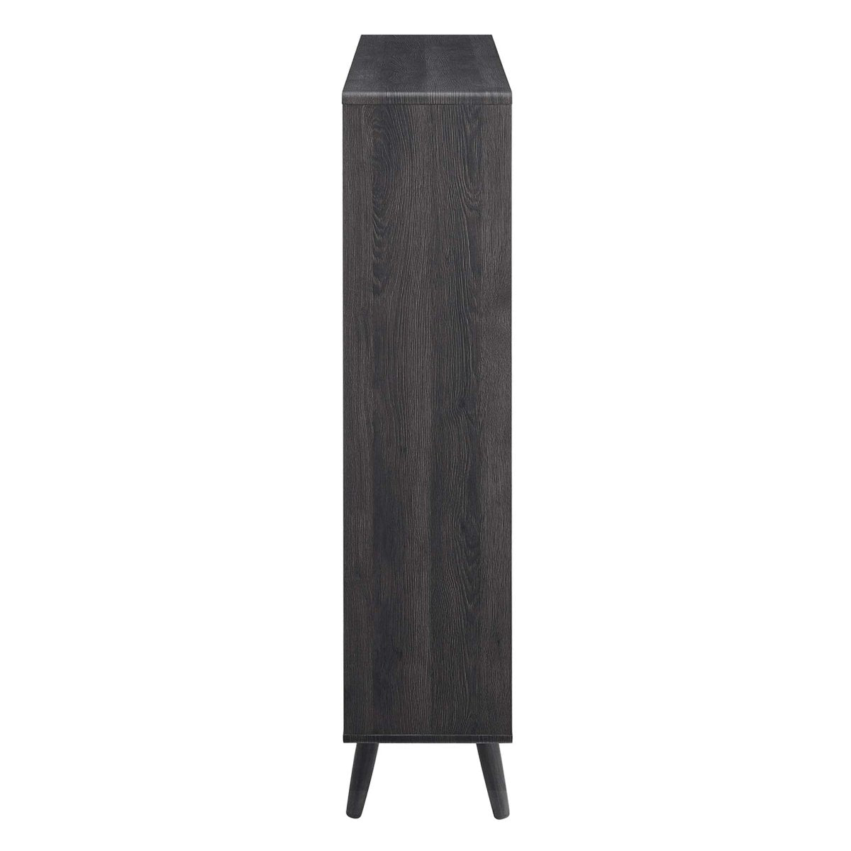 45 Inch Transmit Wood Grain Bookcase with 7 Open Shelves - Bookcases available at Alpine Outlets in Denver