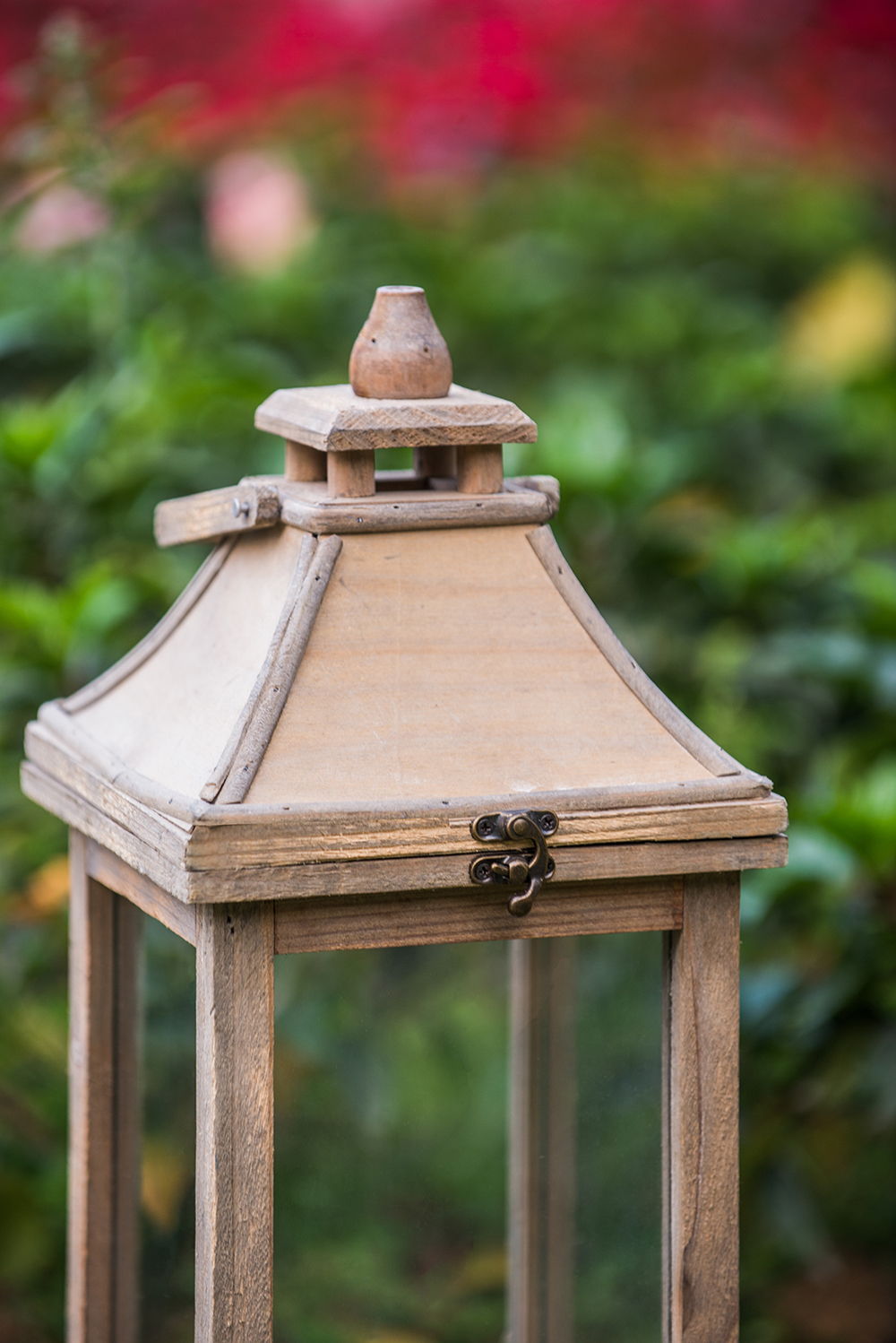 Candle Lantern Decorative, Hurricane Lantern Holder Decor For Indoor Outdoor, Home Garden Wedding - Ivory - Lanterns - Alpine Outlets