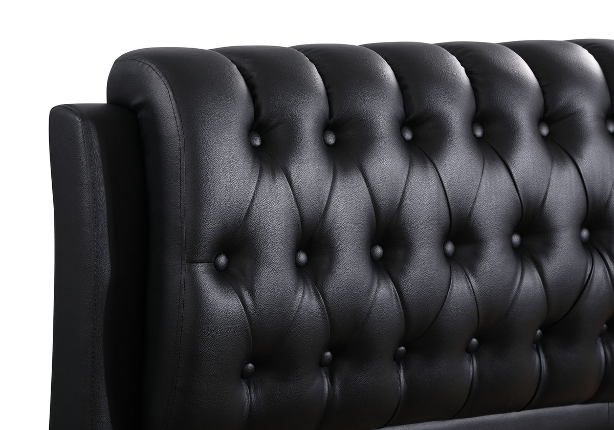 Tufted Upholstered Bed