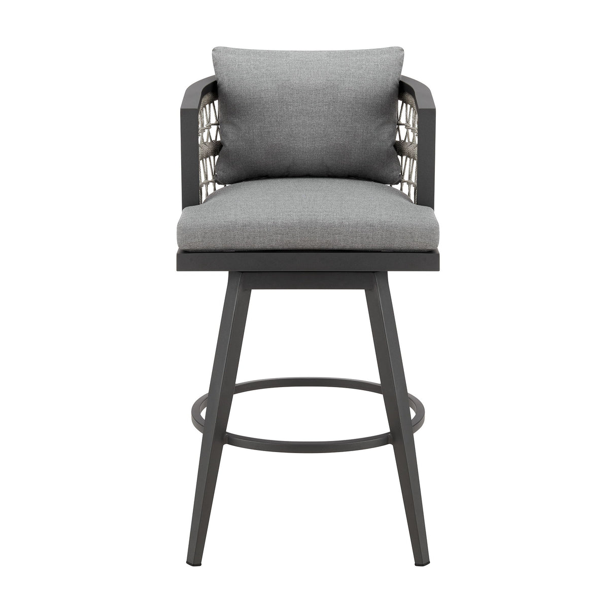 Zella - Outdoor Patio Swivel Bar Stool Set