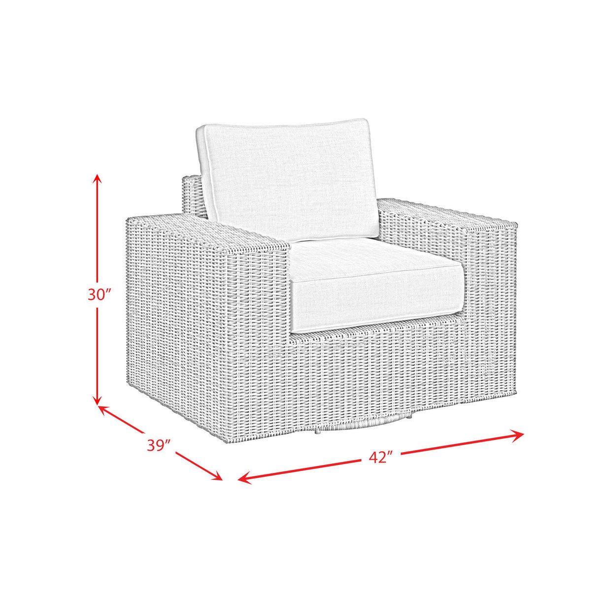 Carmona - Swivel Chair - Natural