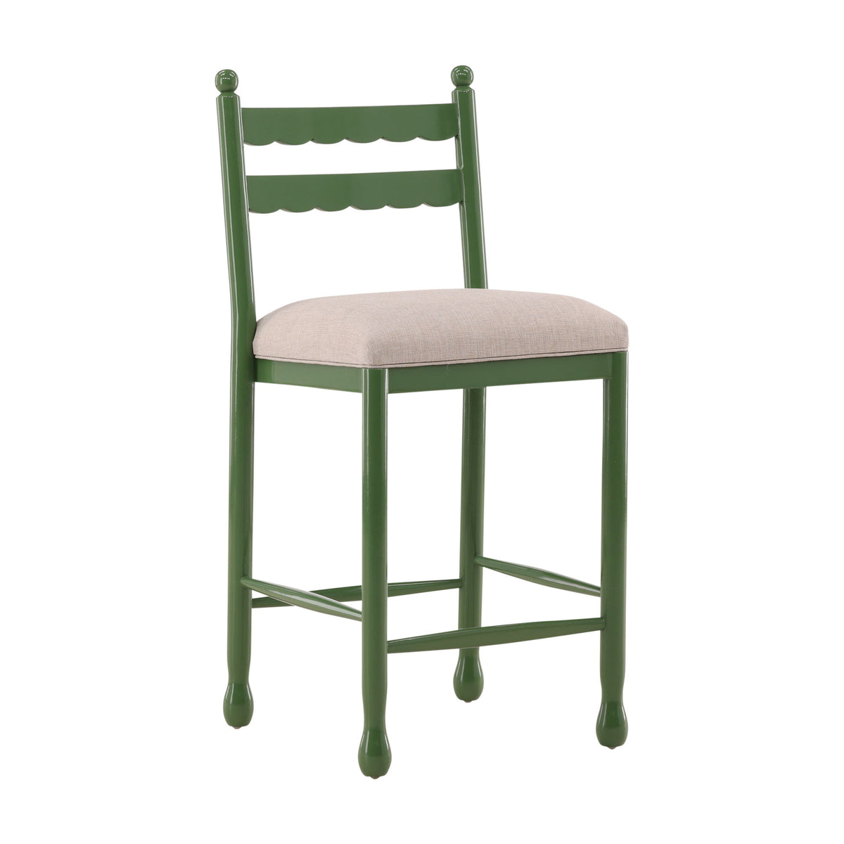 Bella - Counter Stool (Set of 2) - Green