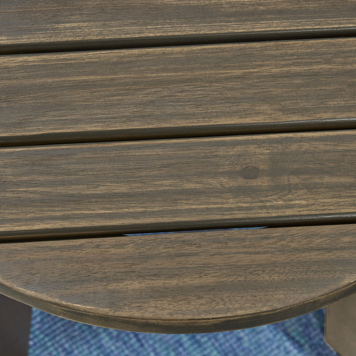 Outdoor Acacia Wood Side Table With Weather Resistance