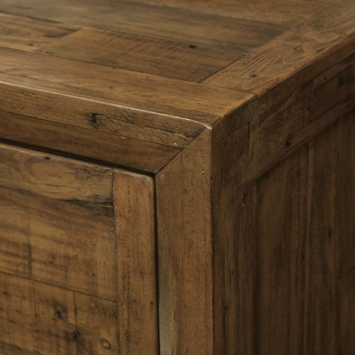 5 Drawer Chest With - Brown