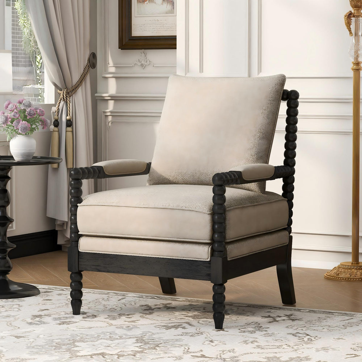 Upholstered Living Room Accent Chair