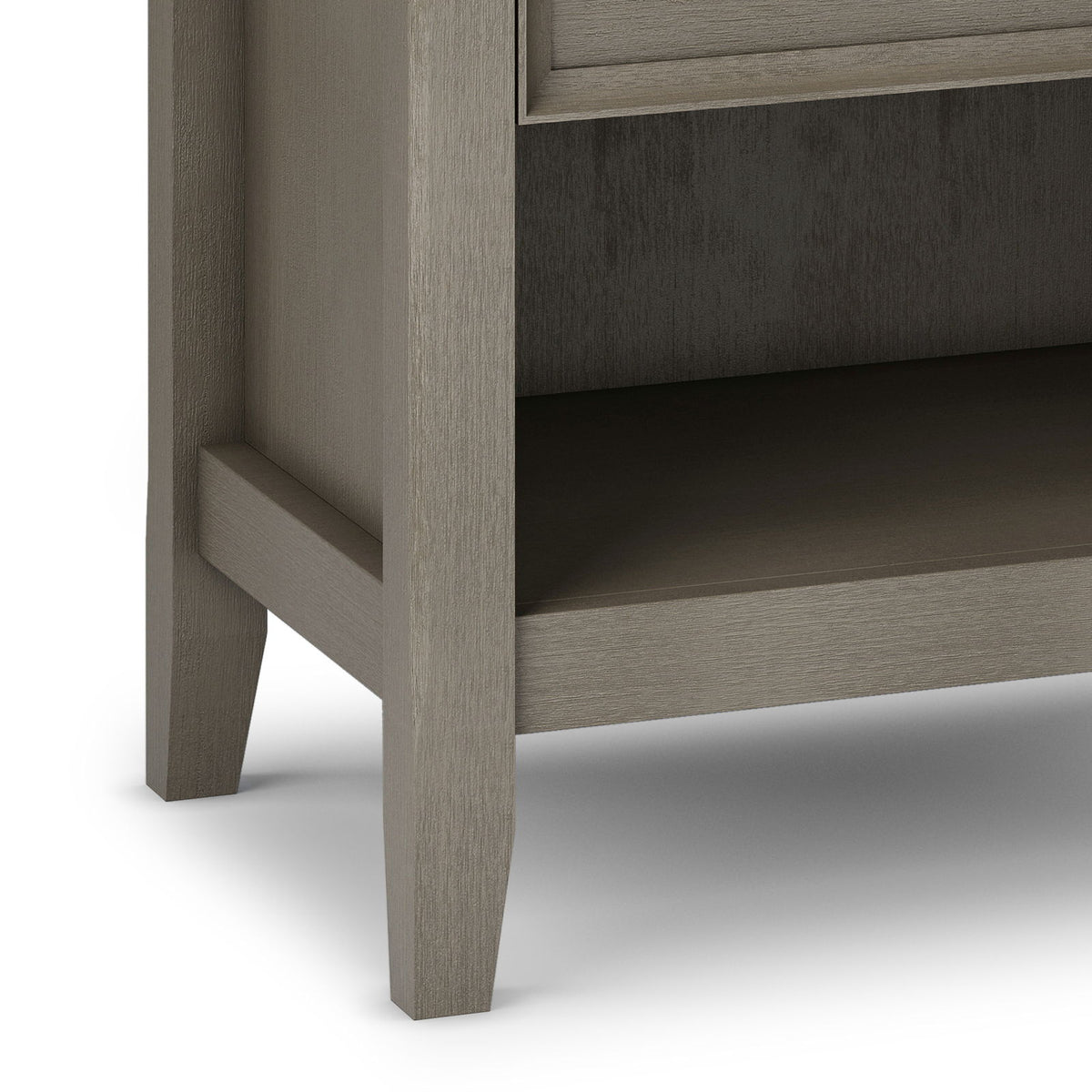 Amherst - Bedside Table - Dark Brown