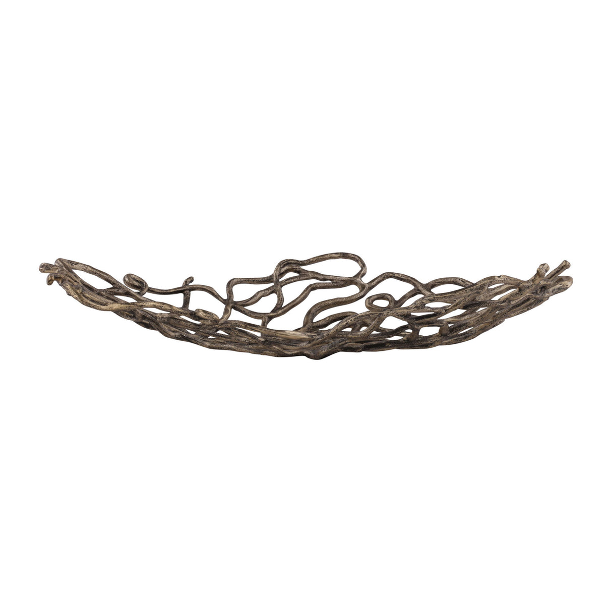 Christopher - Dish Set (Set of 2) - Bronze / Dark Gray