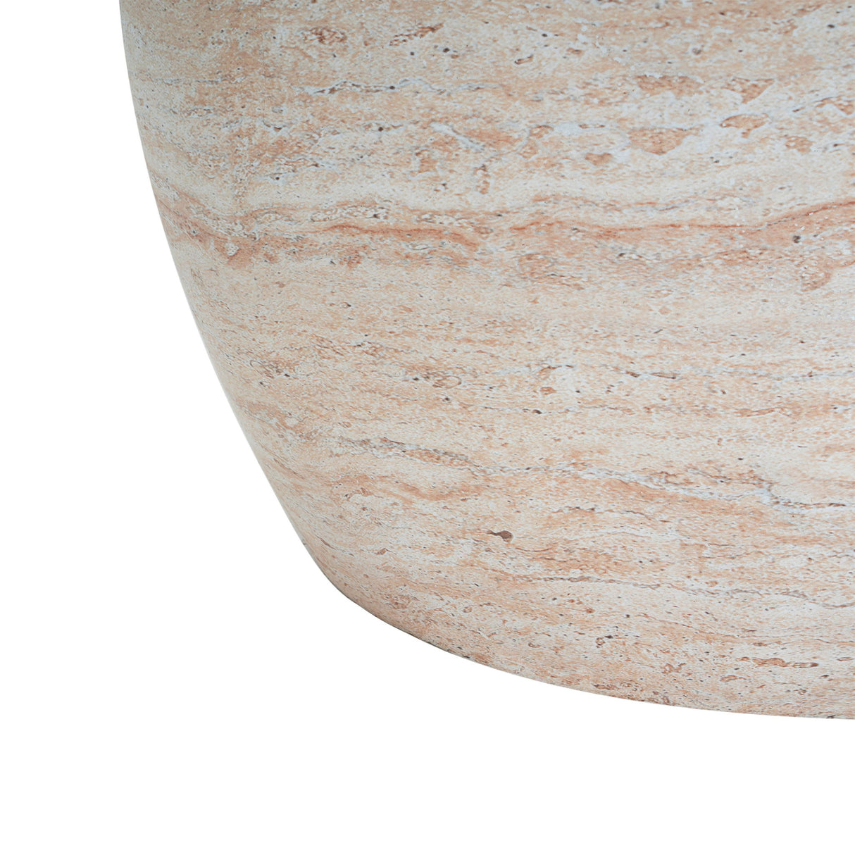 Outdoor Oval Shaped Side Table