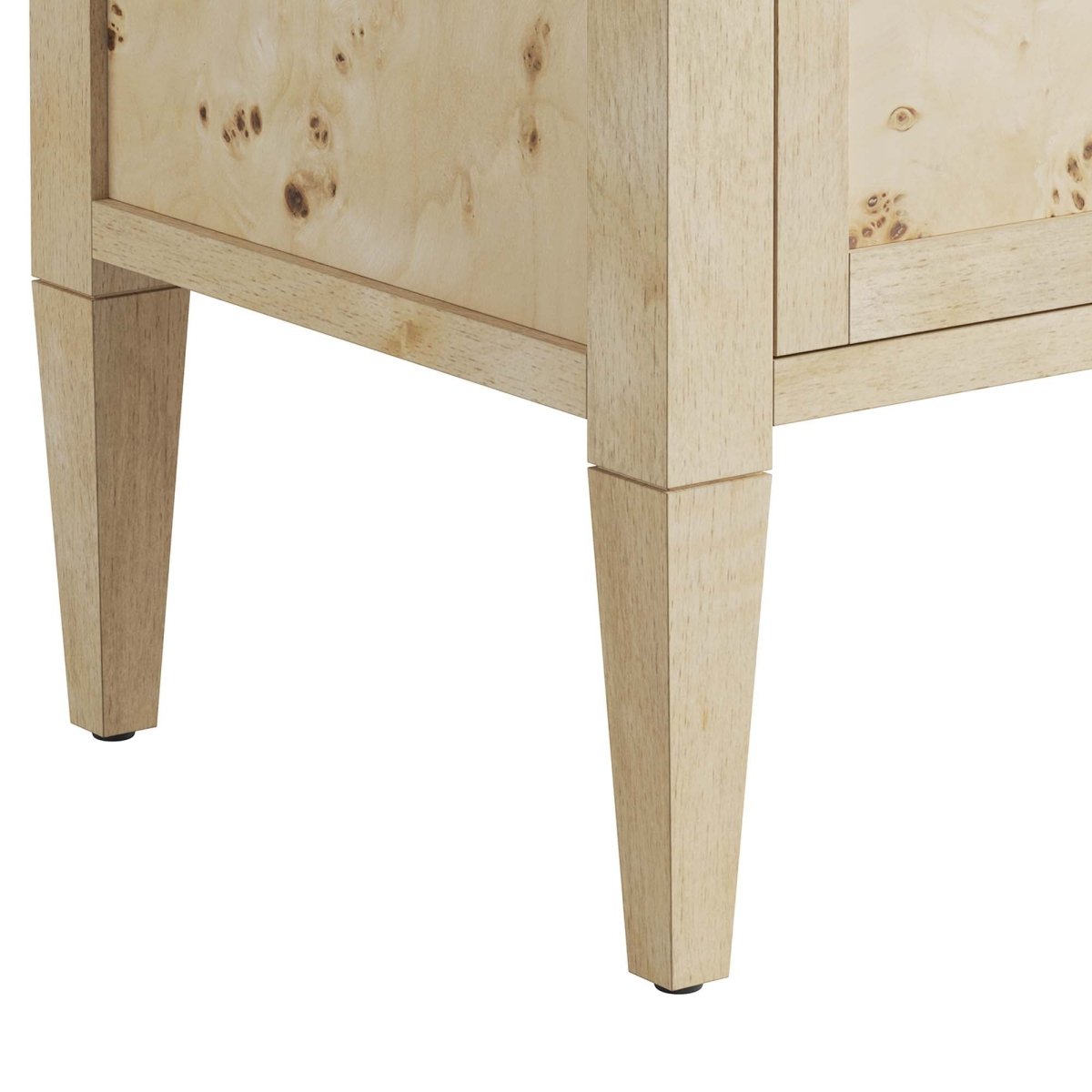 48" Burl Wood Bathroom Vanity Cabinet (Sink Basin Not Included) - Bathroom Fixtures - Alpine Outlets