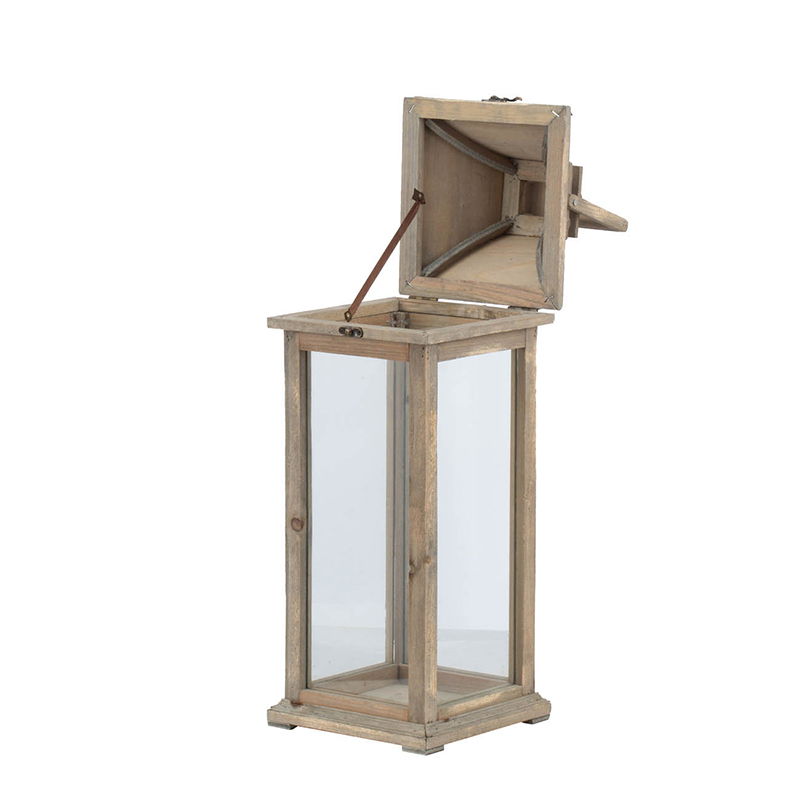 Candle Lantern Decorative, Hurricane Lantern Holder Decor For Indoor Outdoor, Home Garden Wedding - Ivory - Lanterns - Alpine Outlets