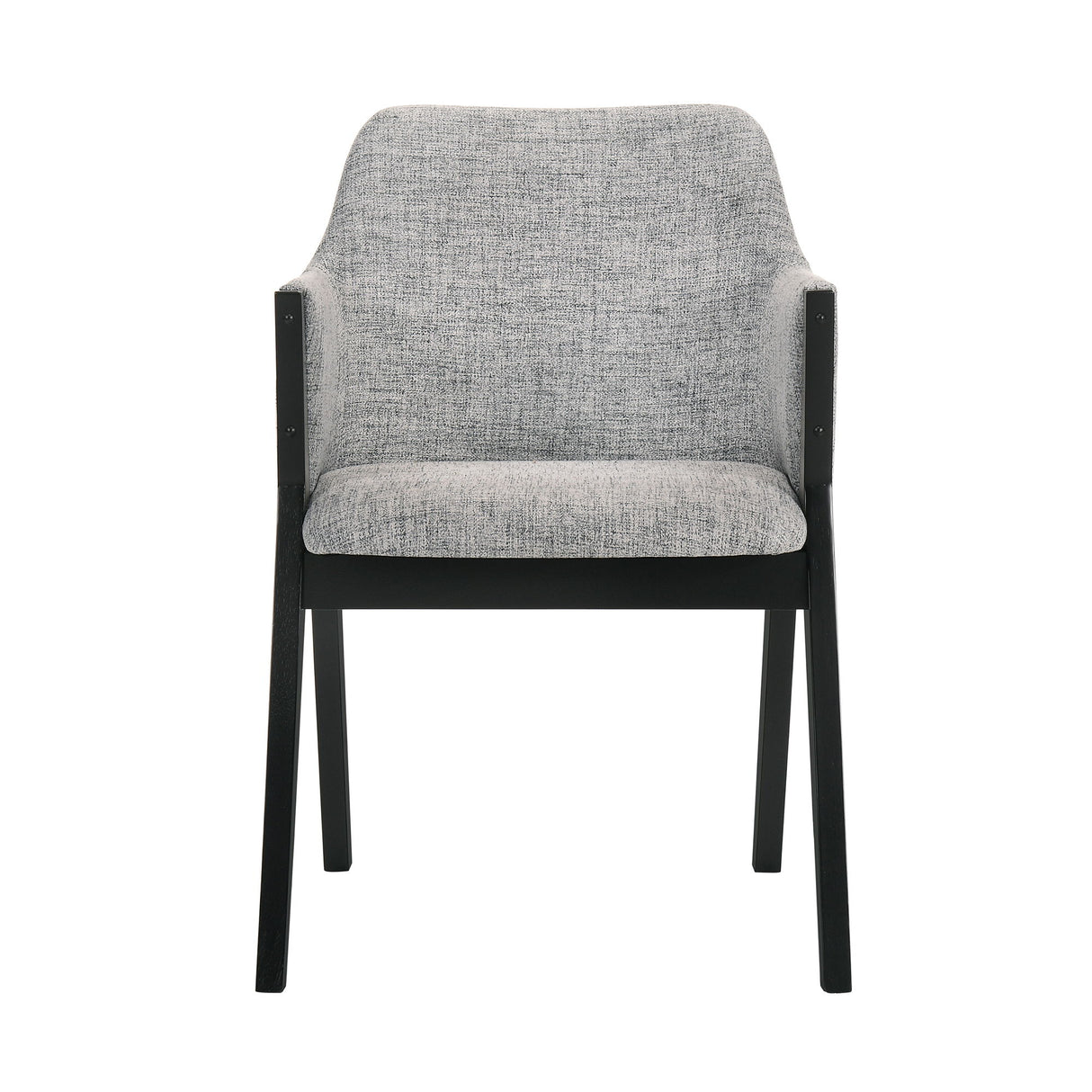 Arcadia And Renzo - Round 5 Piece Dining Set - Black