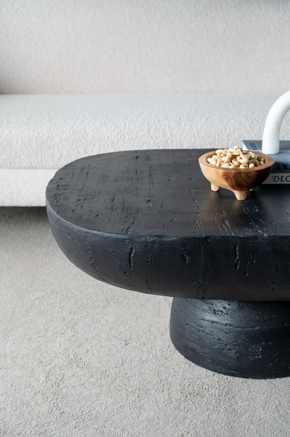 Organic Design Oval Coffee Table