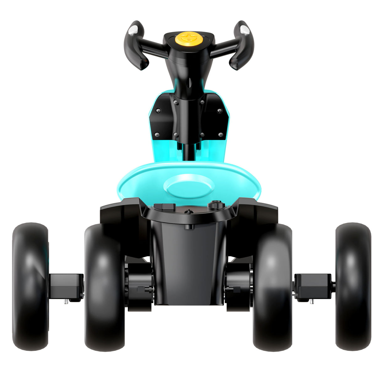 Electric Kids Pedal Go Kart With Adjustable Seat, Foldable Design