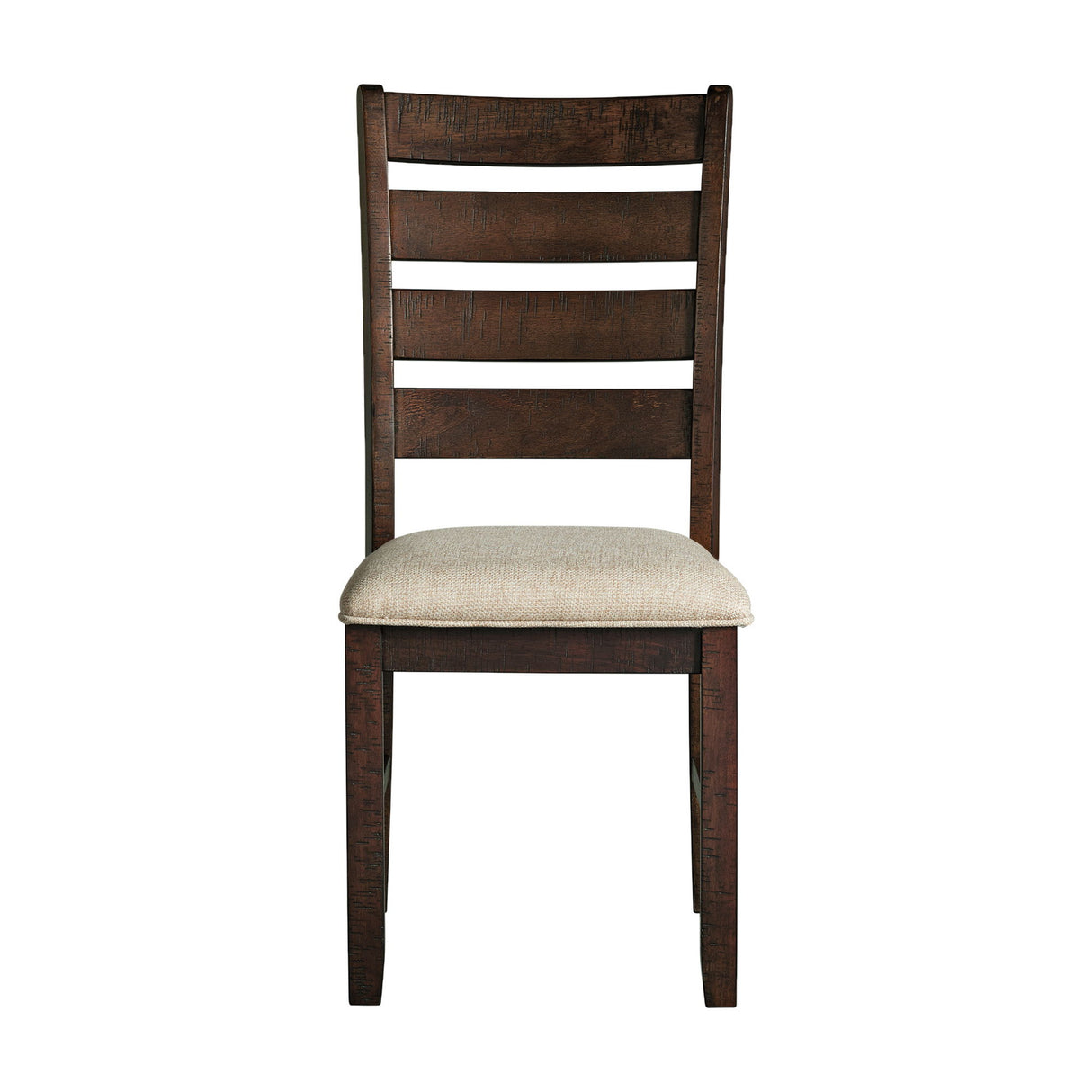 Jax - Ladder Back Side Chair (Set of 2) - Smokey Walnut