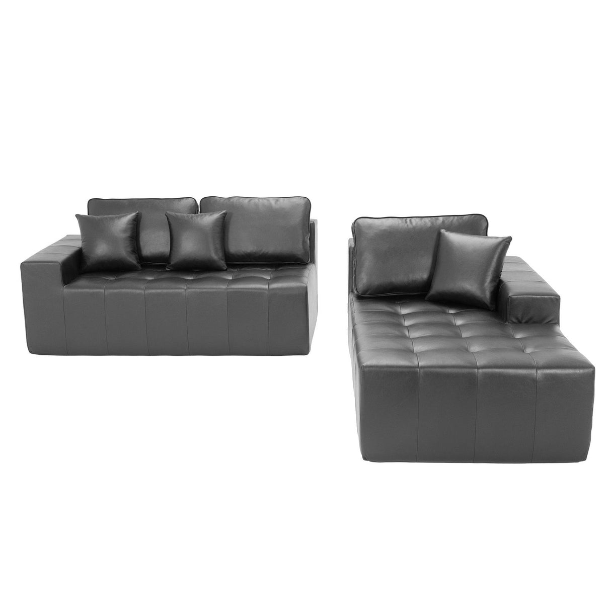 L - Shaped Corner Chaise Sofa Bed