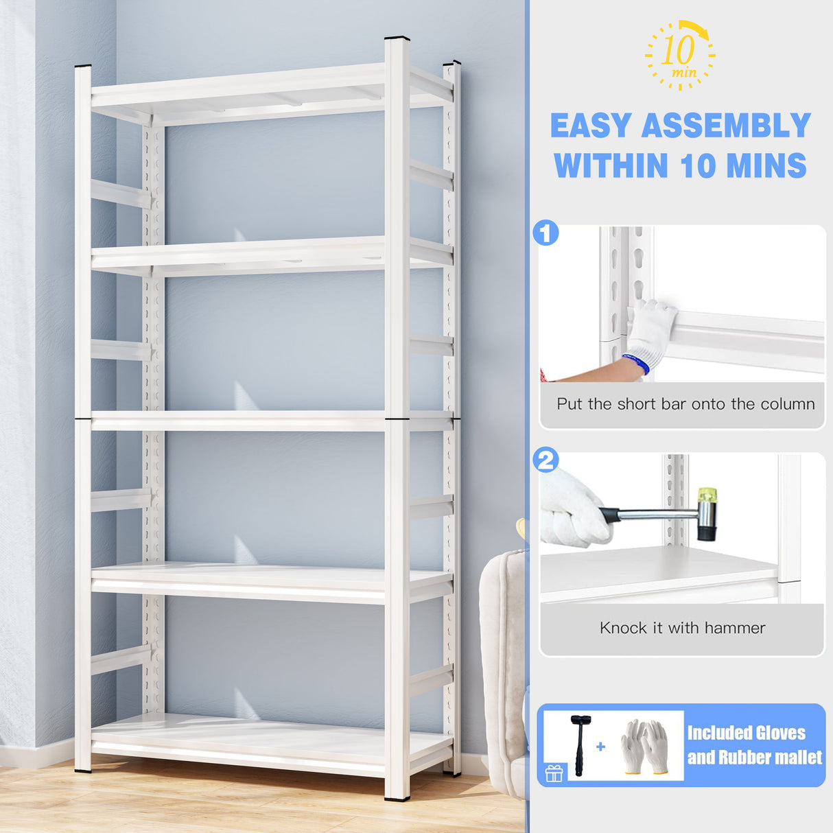 Adjustable Garage Shelf