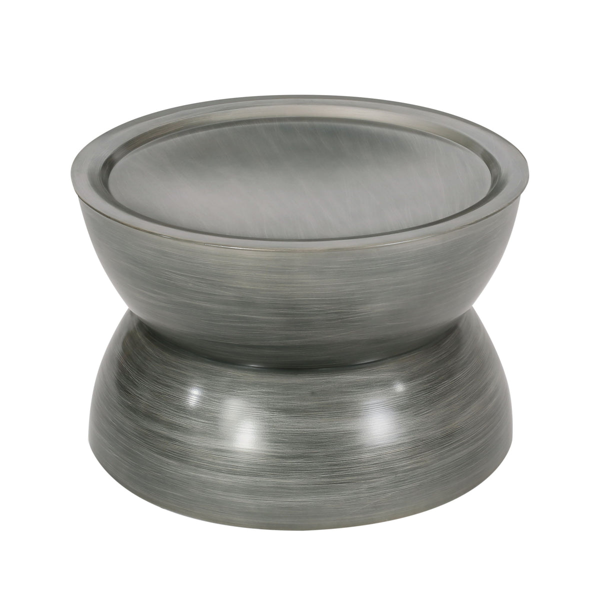 Sparling - Modern Iron Hourglass Coffee Table