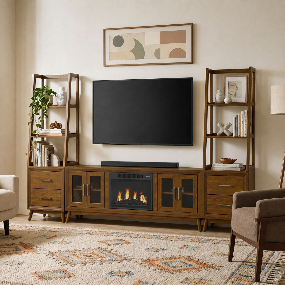 Santa Barbara - 5 Piece Entertainment Unit