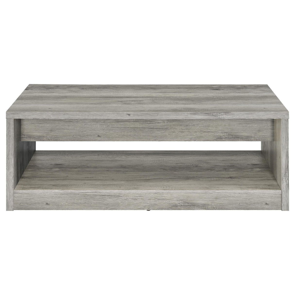 Nuberg - 2 Piece And End Table Set With Storage Drawers - Gray