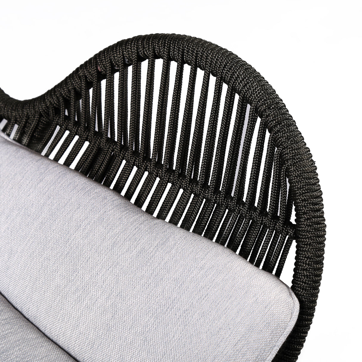 King - Indoor / Outdoor Lounge Chair And Cushion - Light Eucalyptus / Truffle