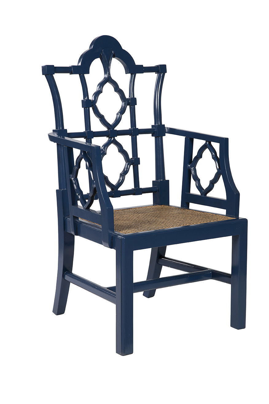 Italian - Arm Chair (Set of 2) - Blue