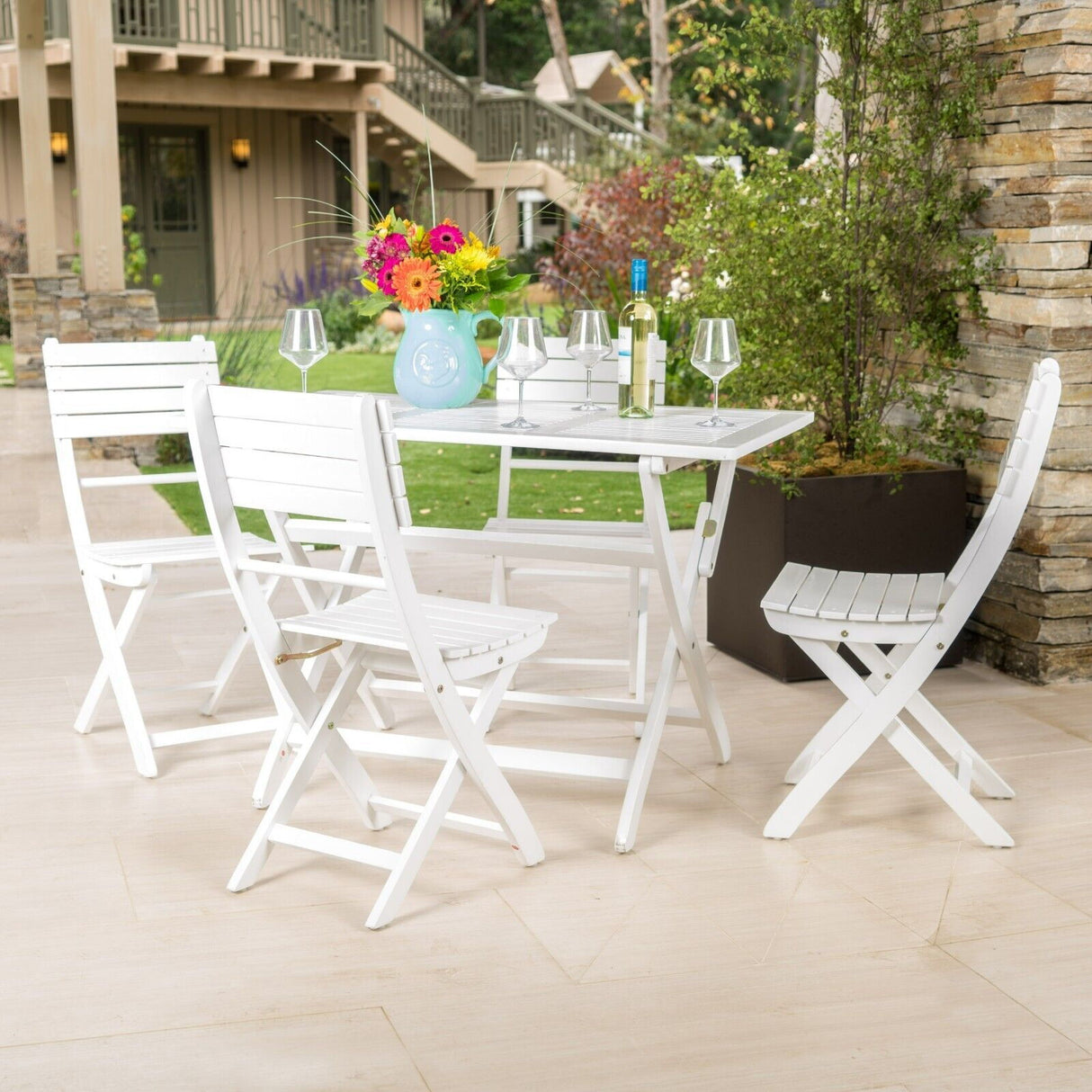 Positano - Foldable Dining Set