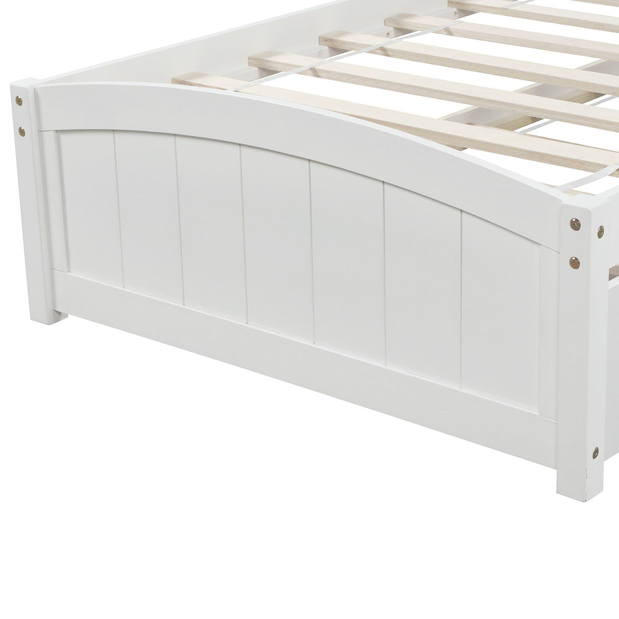 Platform Bed & Headboard, Footboard And Slat Support