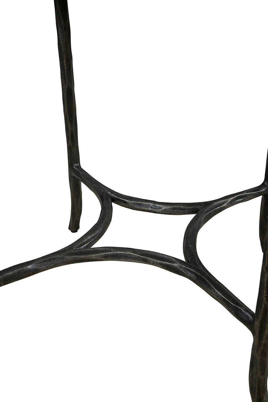 Stonewall - End Table - Silver / Black