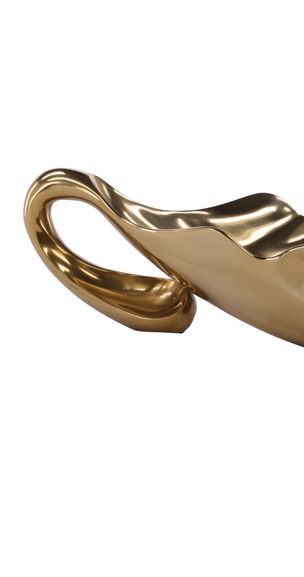 Elongated Bowl Set (Set of 2) - Bronze / Gold
