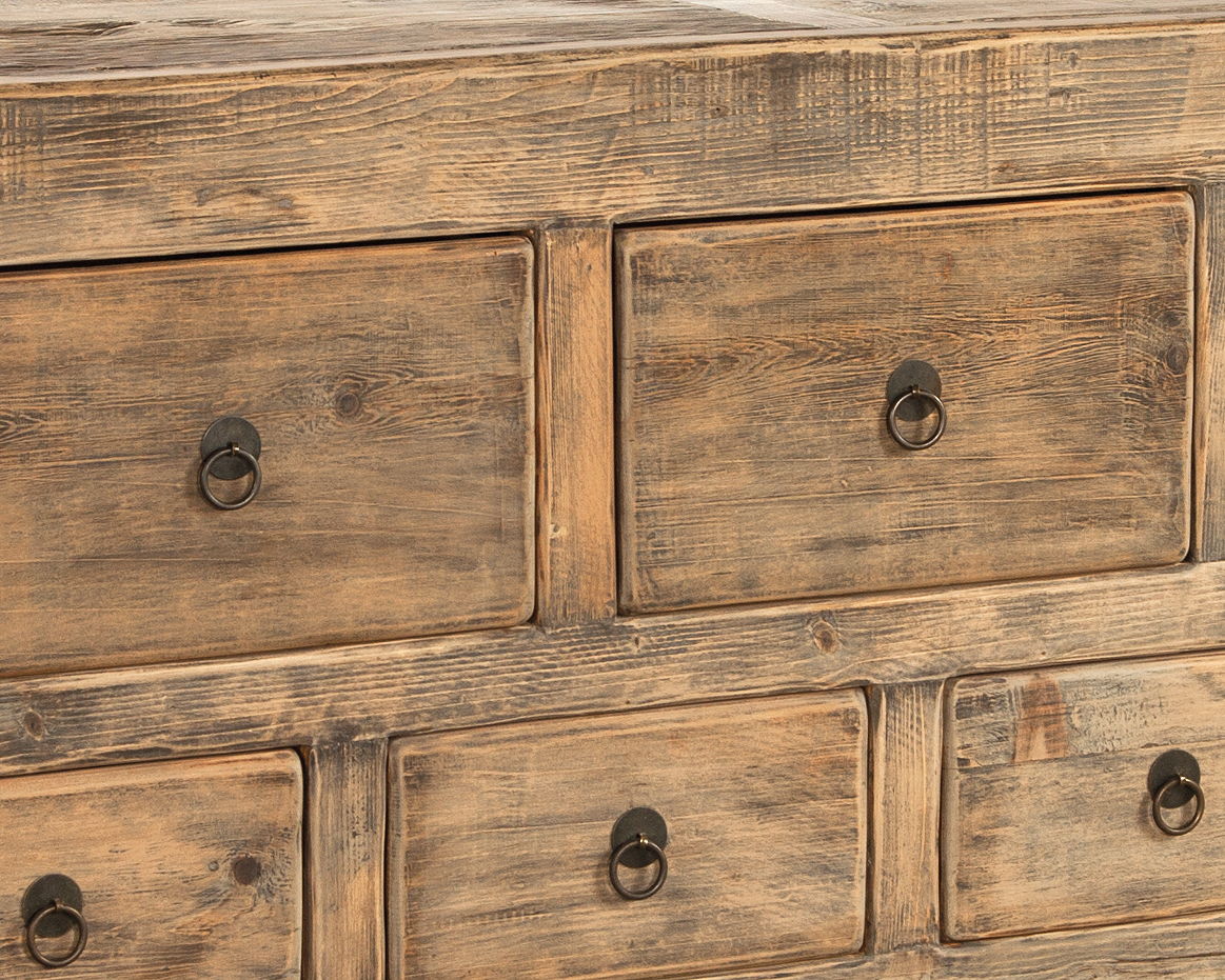 Old Pine - Drawer Bank - Light Brown